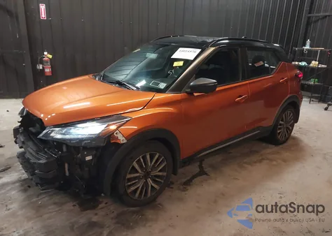 2021 Nissan Kicks Sr Xtronic Cvt from USA, damaged, VIN 3N1CP5DV1ML495204